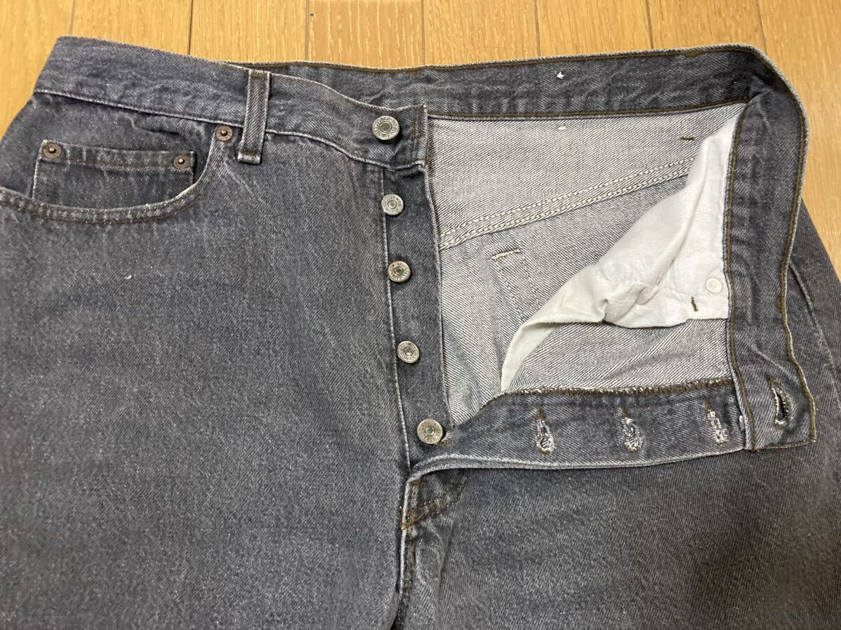 80s LEVIS 501 ブラック デニムパンツ W36 L32 リーバイス 80s LEVIS 501 ブラック デニムパンツ W36 L32 リーバイス