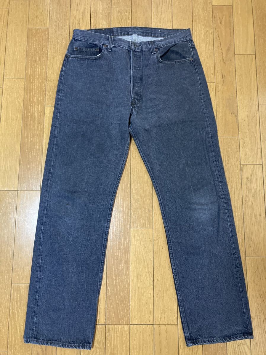 80s LEVIS 501 ブラック デニムパンツ W36 L32 リーバイス 80s LEVIS 501 ブラック デニムパンツ W36 L32 リーバイス