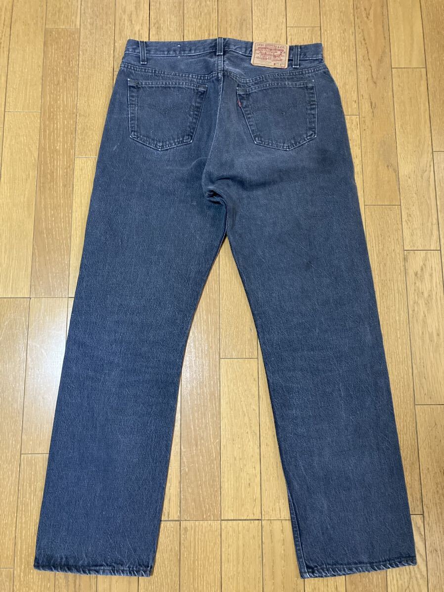 80s LEVIS 501 ブラック デニムパンツ W36 L32 リーバイス 80s LEVIS 501 ブラック デニムパンツ W36 L32 リーバイス