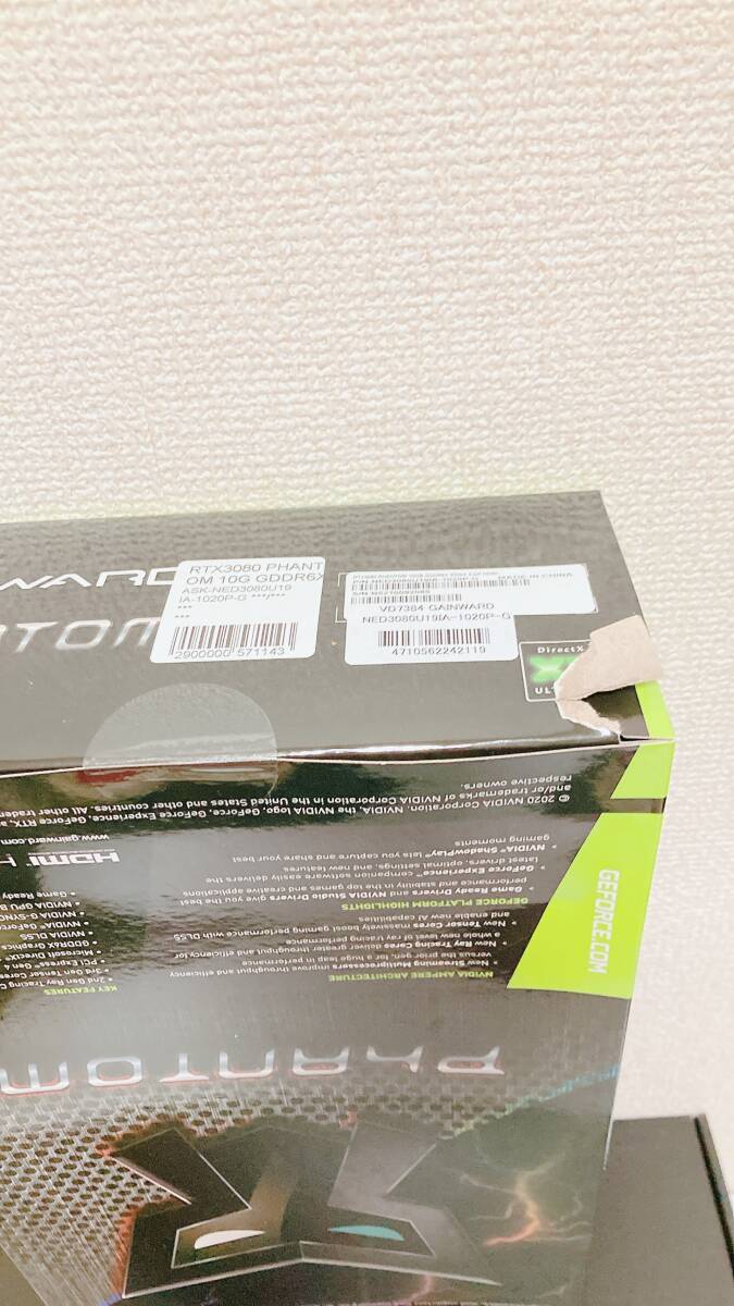 PHANTOM RTX3080☆GAINWARD☆10G☆GDDR6X 320bit 3-DP HDMI☆グラフィックボード GeForce グラボ_画像10