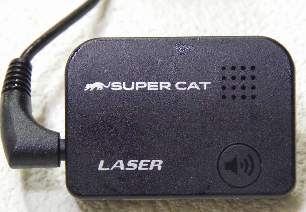 YUPITERU SUPER CAT GPS&レーダー探知機 A52 レーザー探知機 SUPER CAT LS10 中古品 ユピテルの画像3