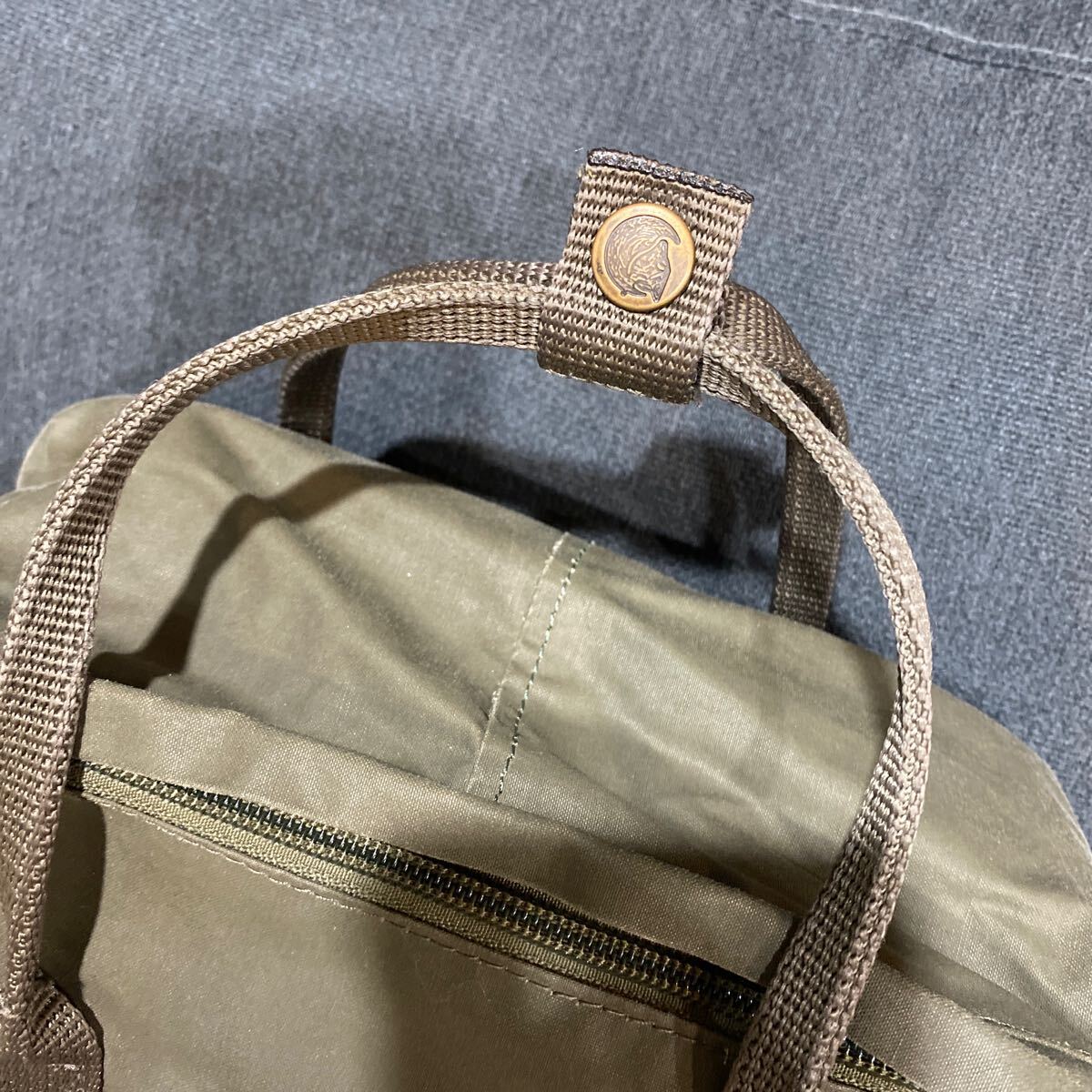 フェールラーベン Kanken FJALLRAVEN リュック カンケン リュックサック バックパック カーキ色通学リュックの画像2