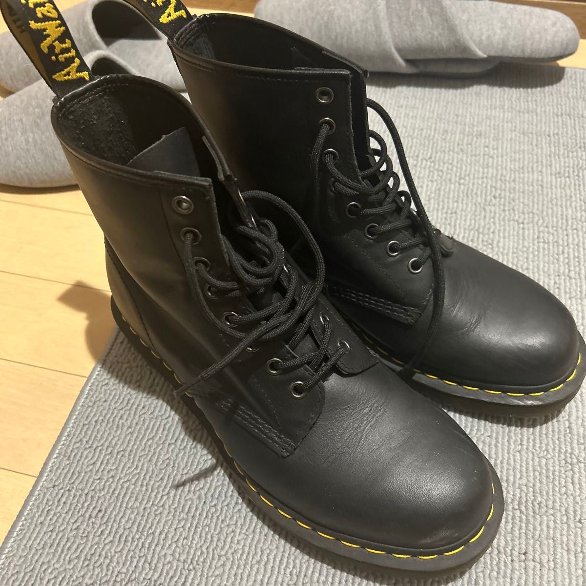 【最終価格】[Dr Martens]ドクターマーチン ブラック 8ホールブーツ ブーツ レザー　27cm