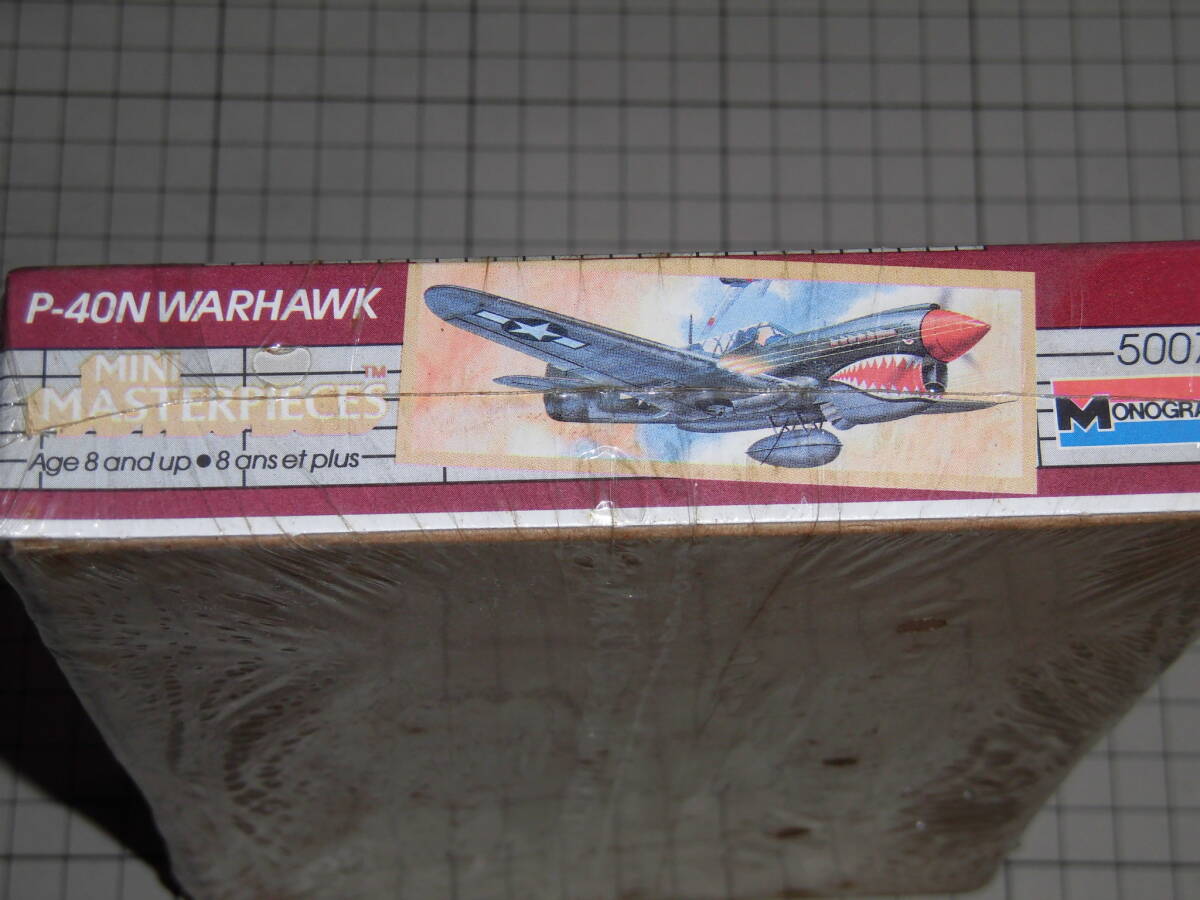 モノグラム       絶版品  1/72  ミニ P-40N ウォーホーク の画像3