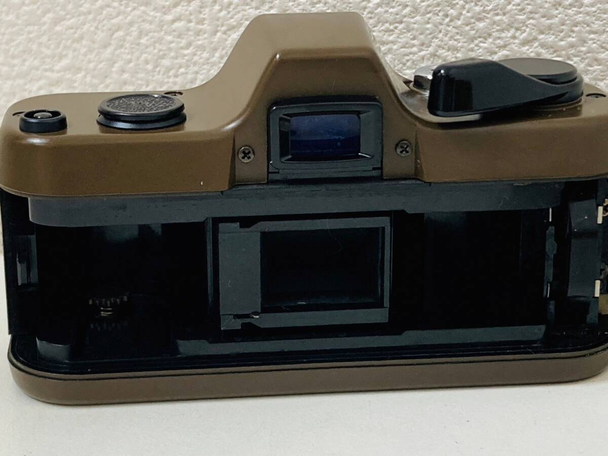 ☆F676■ ペンタックス Pentax Auto110 ブラウン PENTAX-110 1:2.8 24mm カメラの画像7