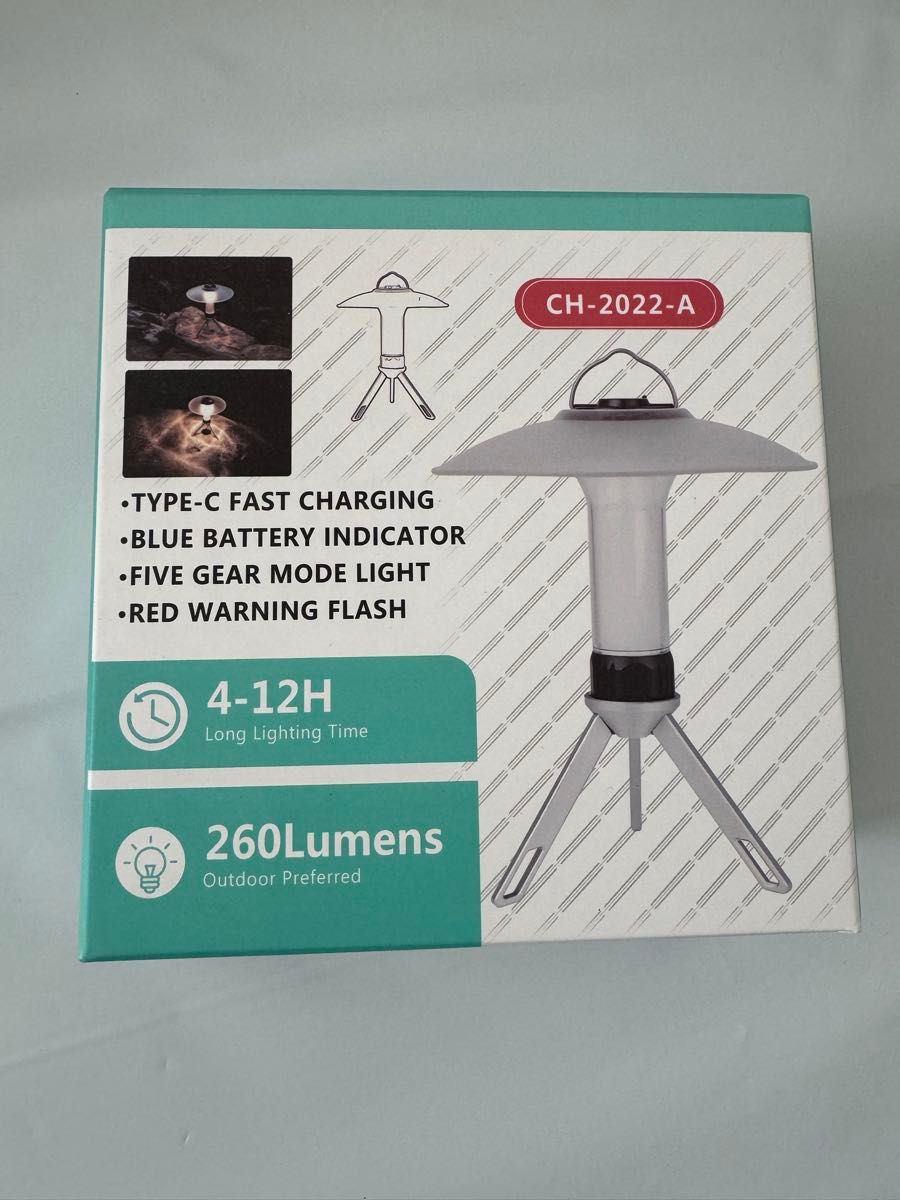 LEDキャンプランタン 防水シェード 磁気ベース ミニ三脚 USBケーブル　3セット