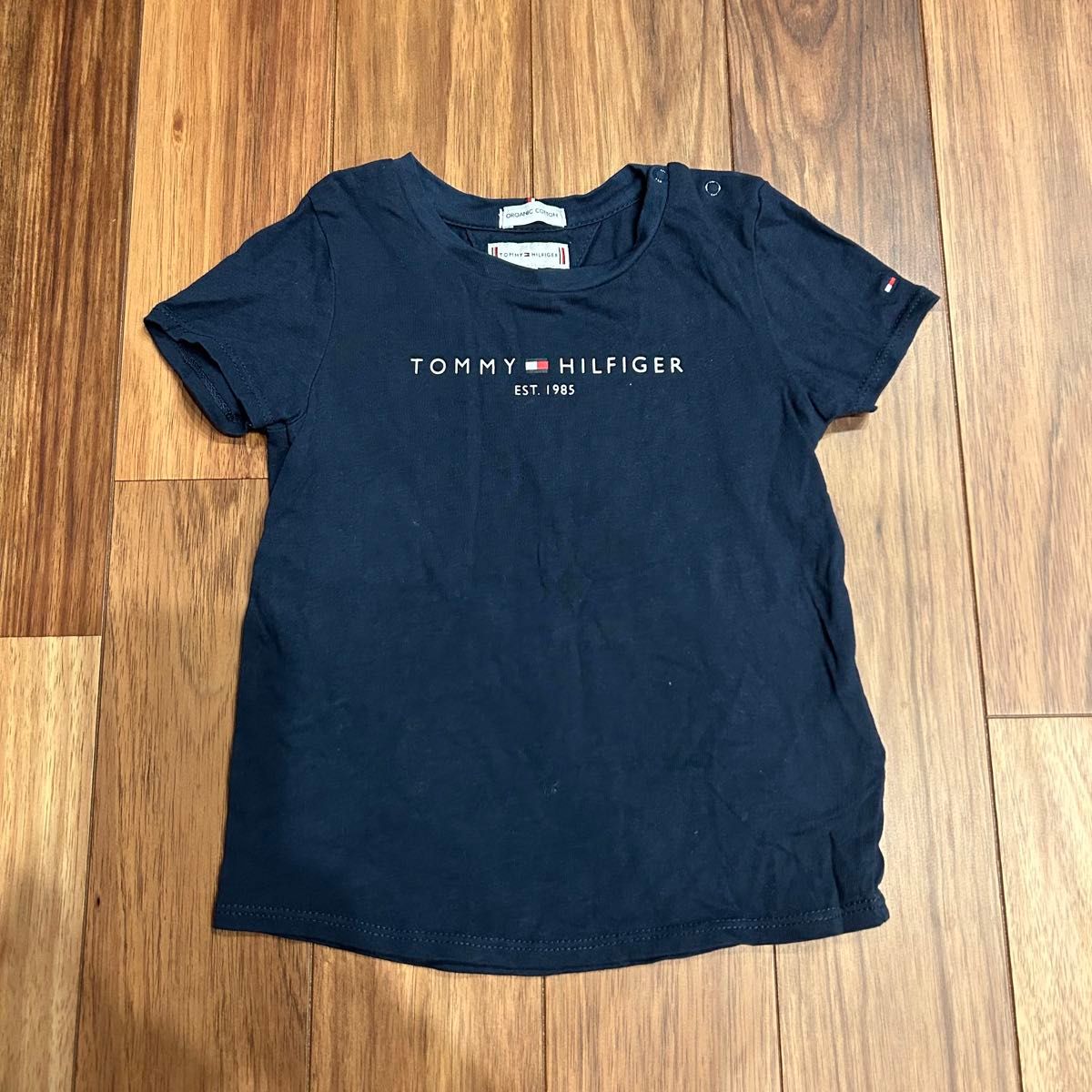TOMMY HILFIGER トミーヒルフィガー 半袖 Tシャツ 子ども服 92cm ネイビー 極美品