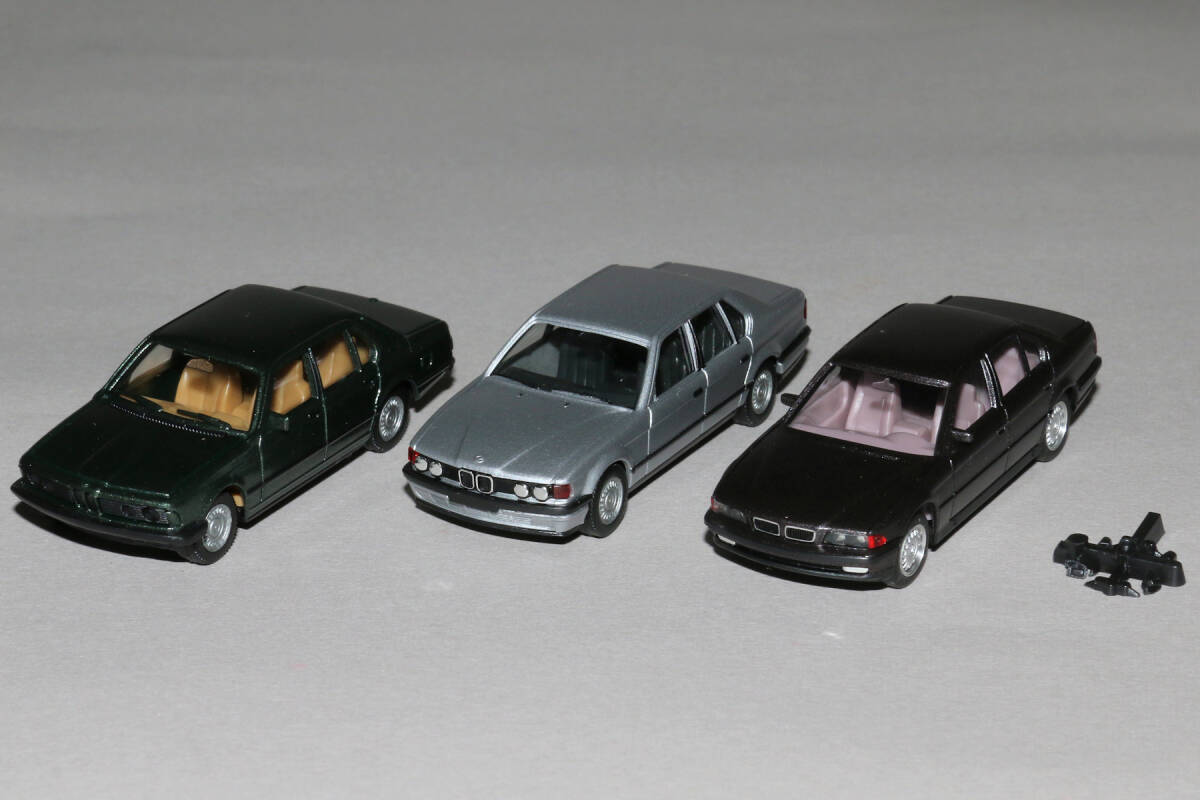 【BMW特注・激レア】1/87 BMW 7-Series Tradition Set (3台) - Herpa_画像1