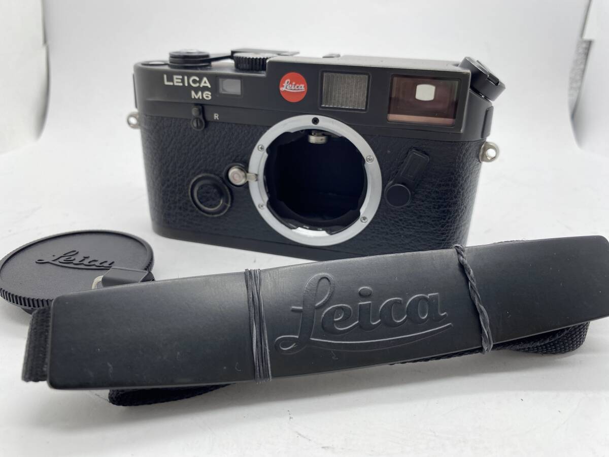 [美品/動作品/露出計OK] ライカ Leica M6 Black 0.72 Non TTL Rangefinder SLR Film Camera フィルムカメラの画像1
