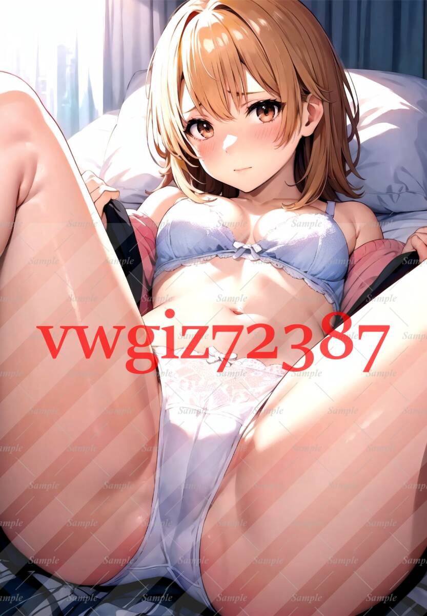 AN-2520 2G 一色いろは やはり俺の青春ラブコメはまちがっている。 同人 A4 アニメ ポスター 高品質 anime 美少女 巨乳 イラストポスター_画像1