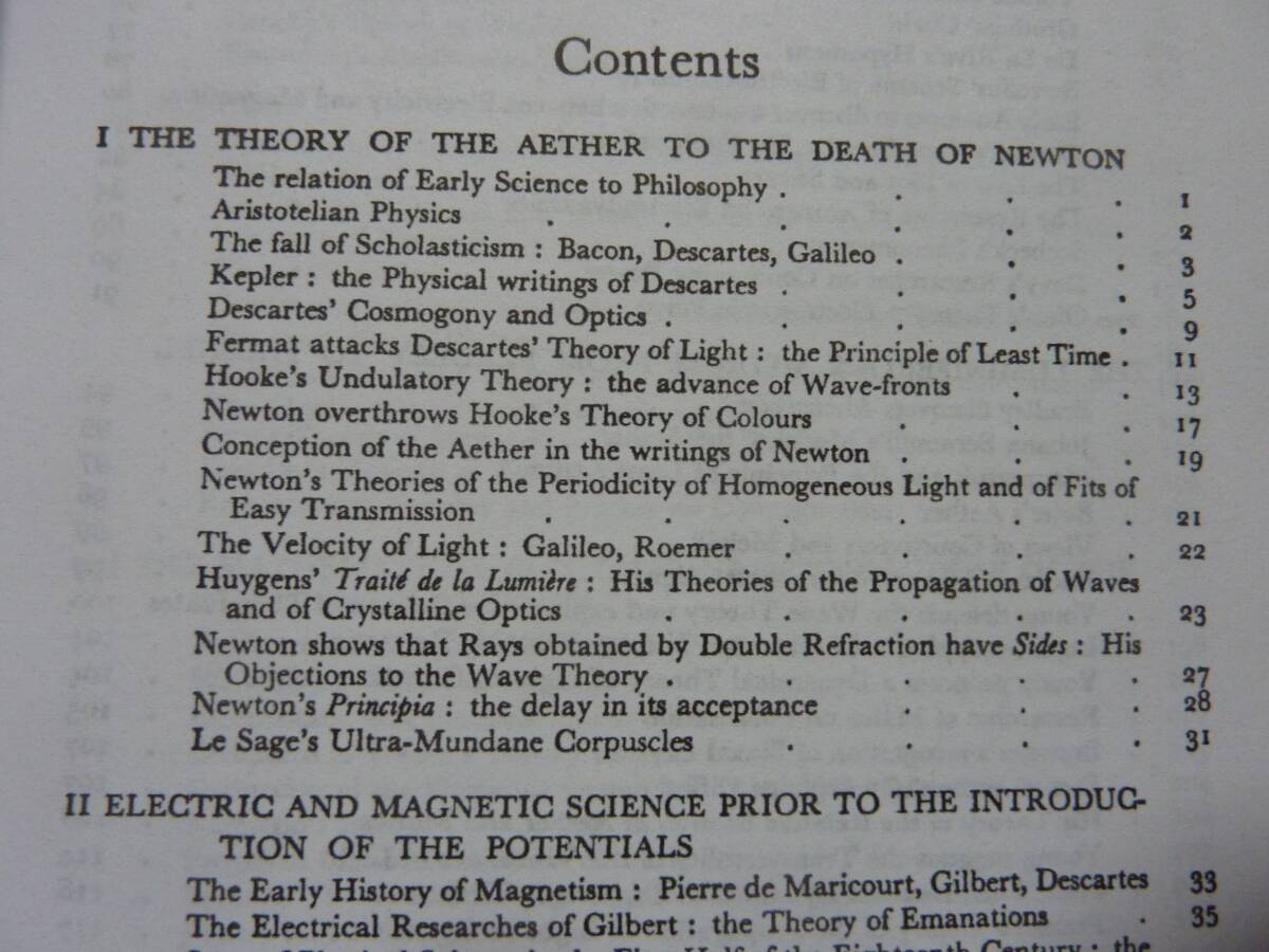 A history of the theories of aether