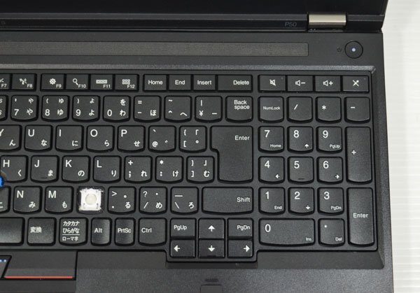 E0226 Lenovo ThinkPad P50 第6世代 Core i7 6820HQ カメラ Quadro M2000M 4GB メモリ無し HDD無し AC無し 通電可 起動不可 JUNK ジャンク_画像5