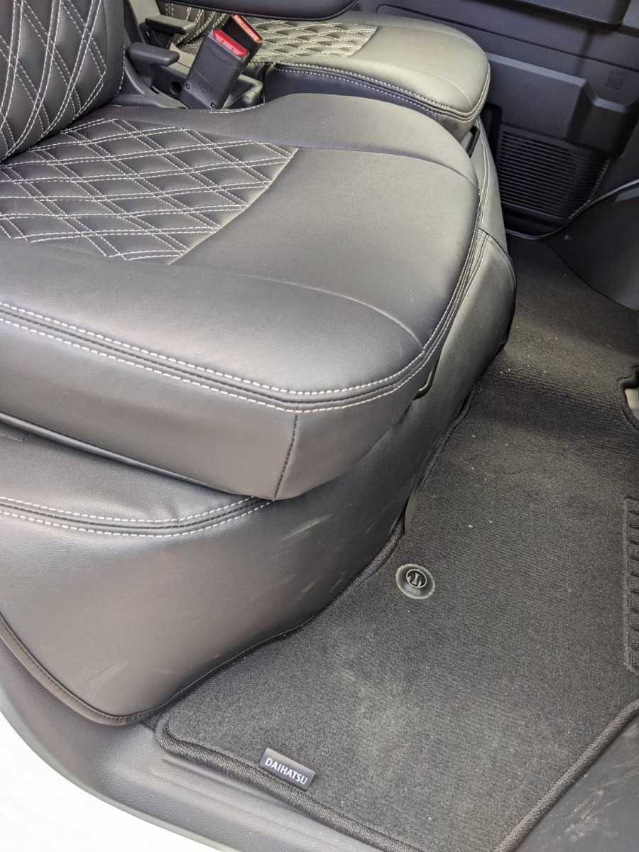  Daihatsu new model Atrai S700S710V front rear deck cover set PVC leather Bros Clazzio made new goods unused shinke made 