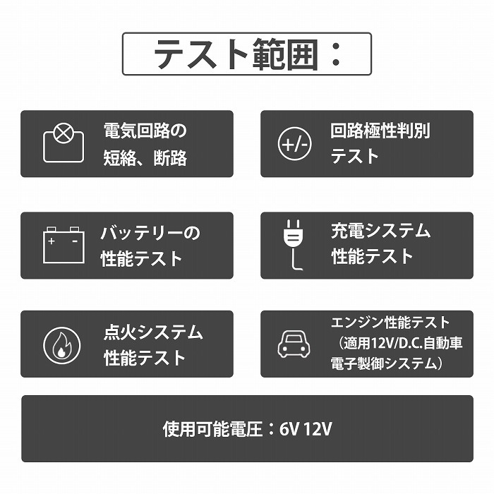 【送料無料】検電テスター 6V 12V 24V ペン型 検電ドライバー テスター 通電 チェッカー LED加工 ライト発光 DC6V-24V 車 バイク トラック_画像2