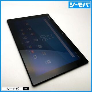 タブレット SIMフリーSIMロック解除済 au SONY Xperia Z4 Tablet SOT31 ブラック 美品 10.1インチ バージョン7.0 RUUN14104の画像1