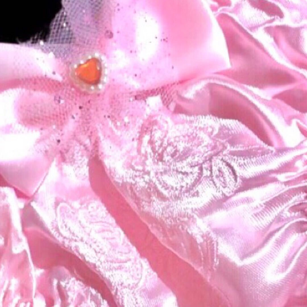 超ピカピカ サテン つるつる ショーツ Ｍサイズ 新品 未使用 パンティ ピンク フリーサイズ エメフィール系 ピーチジョン系の画像3
