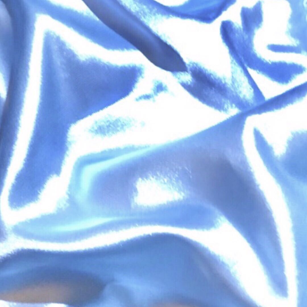 超ピカピカ サテン つるつる ショーツ ＭＬサイズ 新品 未使用 パンティ ブルー フリーサイズ エメフィール系 ピーチジョン系の画像3