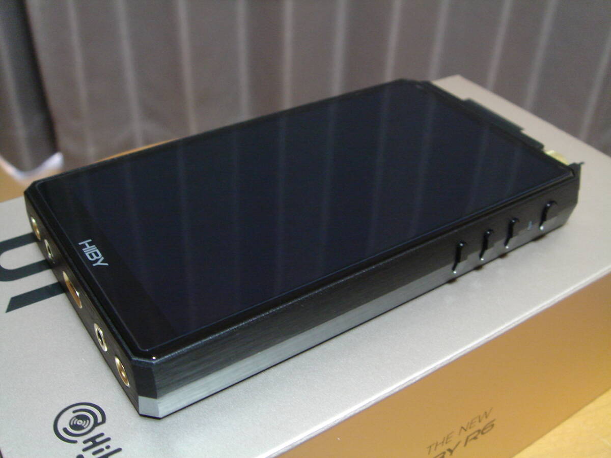 HiByMusic New HiBy R6 DAP ブラック  64GB デジタルオーディオプレーヤー レザーケース付きの画像5