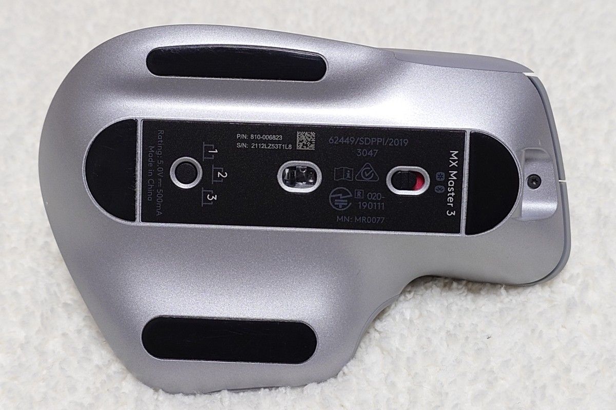 【USED】 ロジクール  ワイヤレスマウス MX Master3 ミッドグレー MX2200sGR  logicool