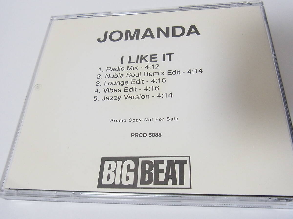 Jomanda / I Like It 1993 PROMO 中古_画像3
