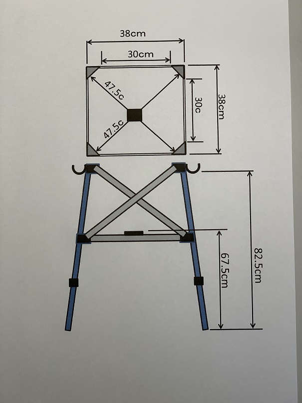 ★★ 釣研 システムスタンド 使用品★★の画像9