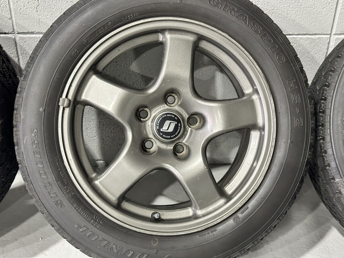 着払い32GTR純正ホイール？225/50/R16売り切りスタッドレスタイヤの画像4