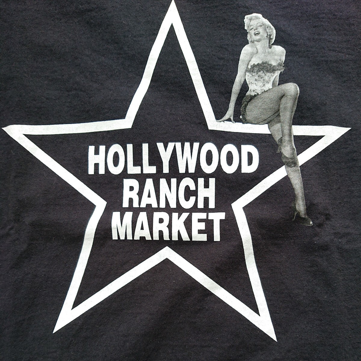 ハリウッド ランチ マーケット マリリンモンロー Tシャツ 3サイズ 中古_画像2