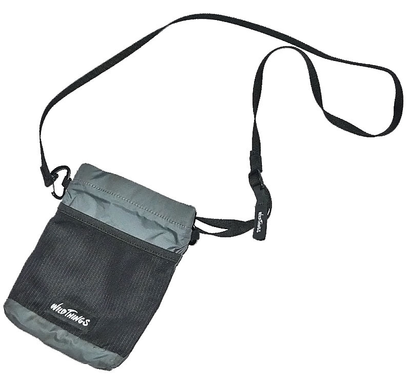 [ стоимость доставки Y370~]WILD THINGS( Wild Things ) плечо BAG сумка sakoshu# чёрный × серый # мужской женский унисекс 