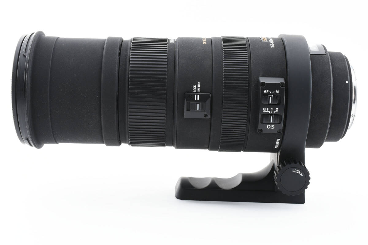 ★☆【動作品！】 #2107104 シグマ SIGMA 150-500mm F5-6.3 APO DG OS HSM CANON キヤノン用 EFマウント☆★_画像6