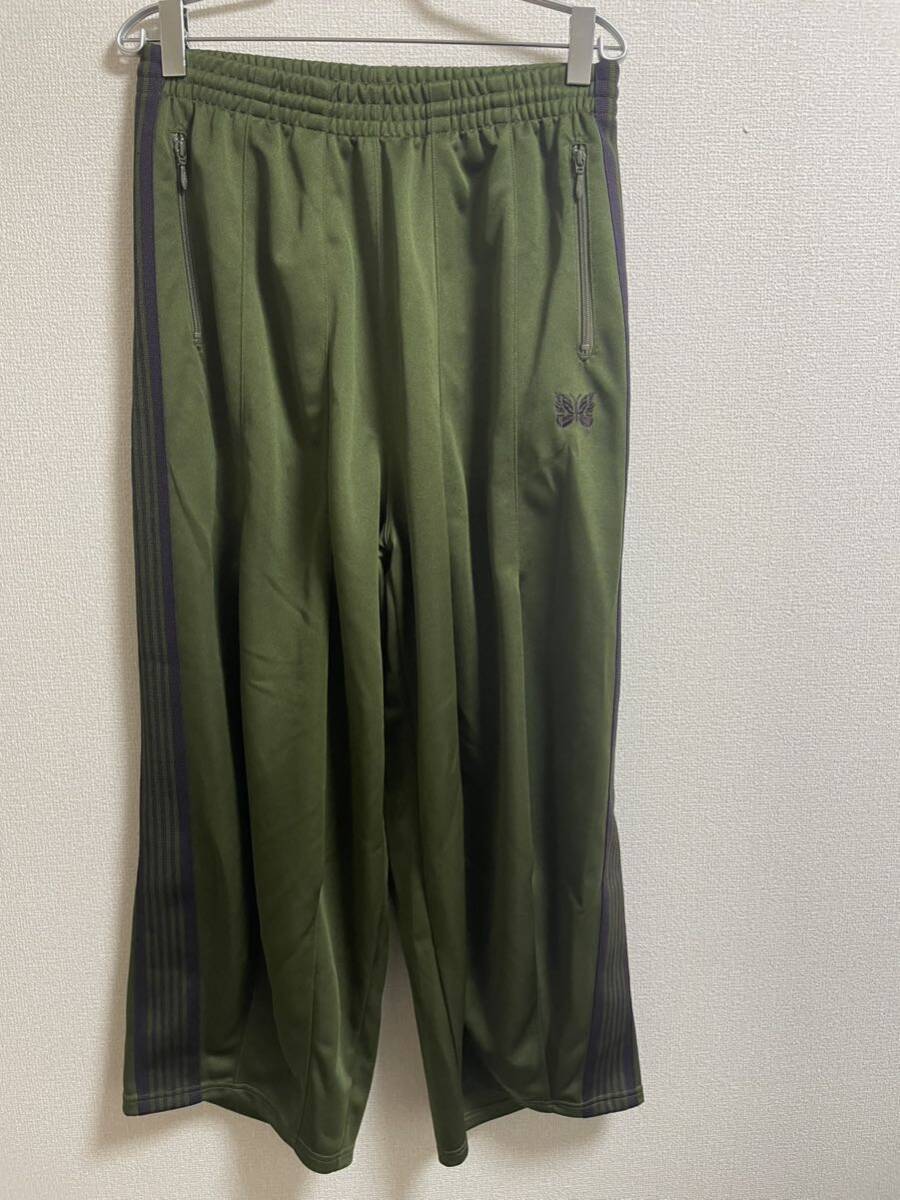 24SS Needles H.D. TRACK PANT - POLY SMOOTH Needles hi The Dell truck pants Olive S