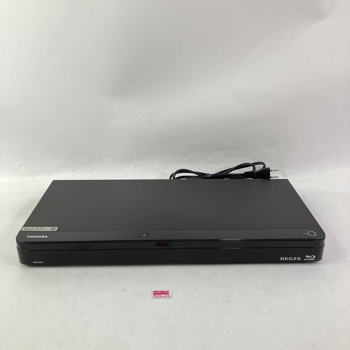 東芝 REGZA 500GB 2チューナー ブルーレイレコーダー DBR-W508の画像1