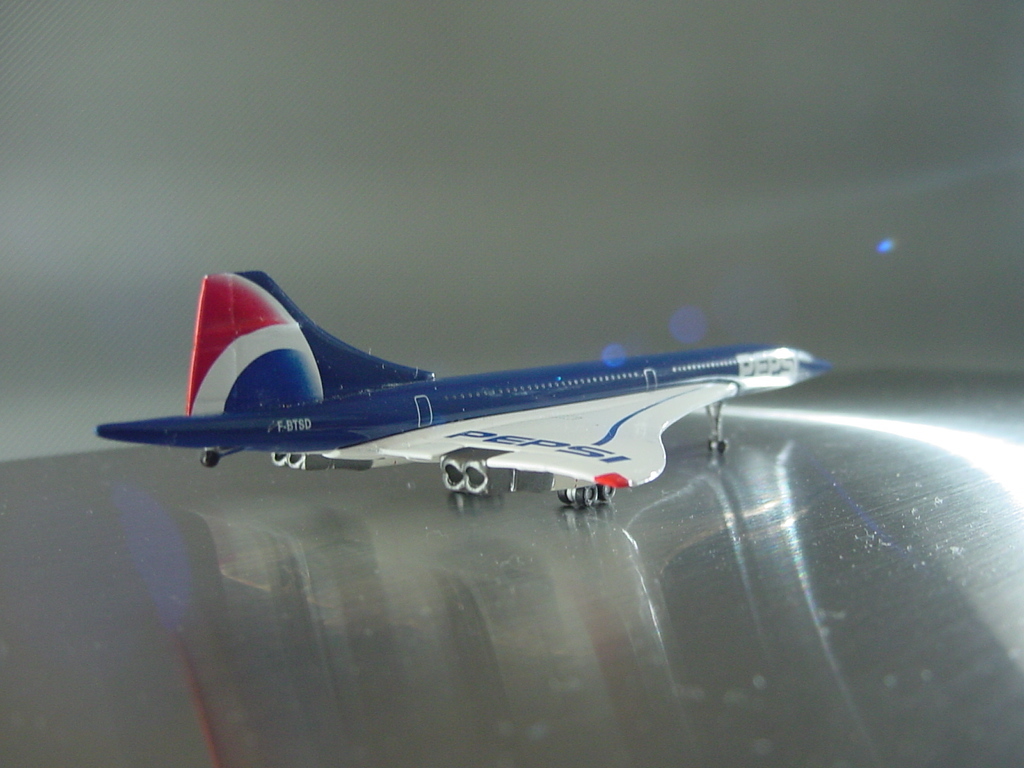☆　限定品　５０４機のみ　Limited Edition 1-504 pcs Concorde 1/400 　コンコルド　エールフランス特別塗装　ペプシ　☆_画像5