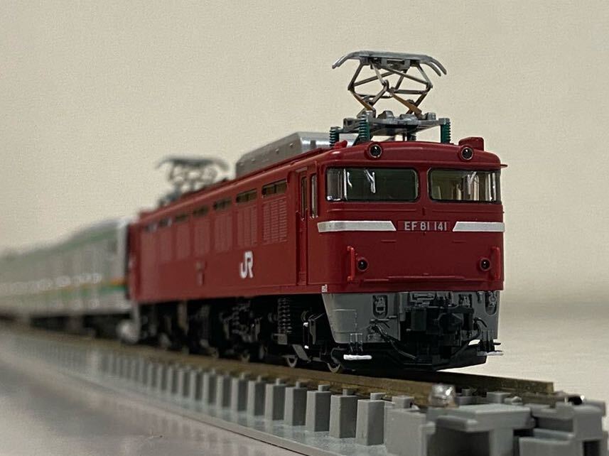 〈加工品〉TOMIX 7173 JR EF81形電気機関車(JR東日本仕様・双頭形連結器付)の画像2
