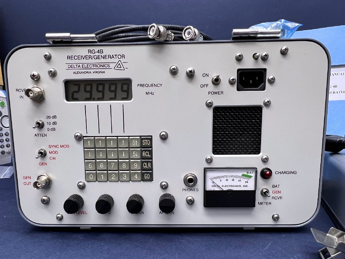 DELTA モデル RG-4B レシーバー/ジェネレーター Model RG-4B Receiver/Generatorの画像2