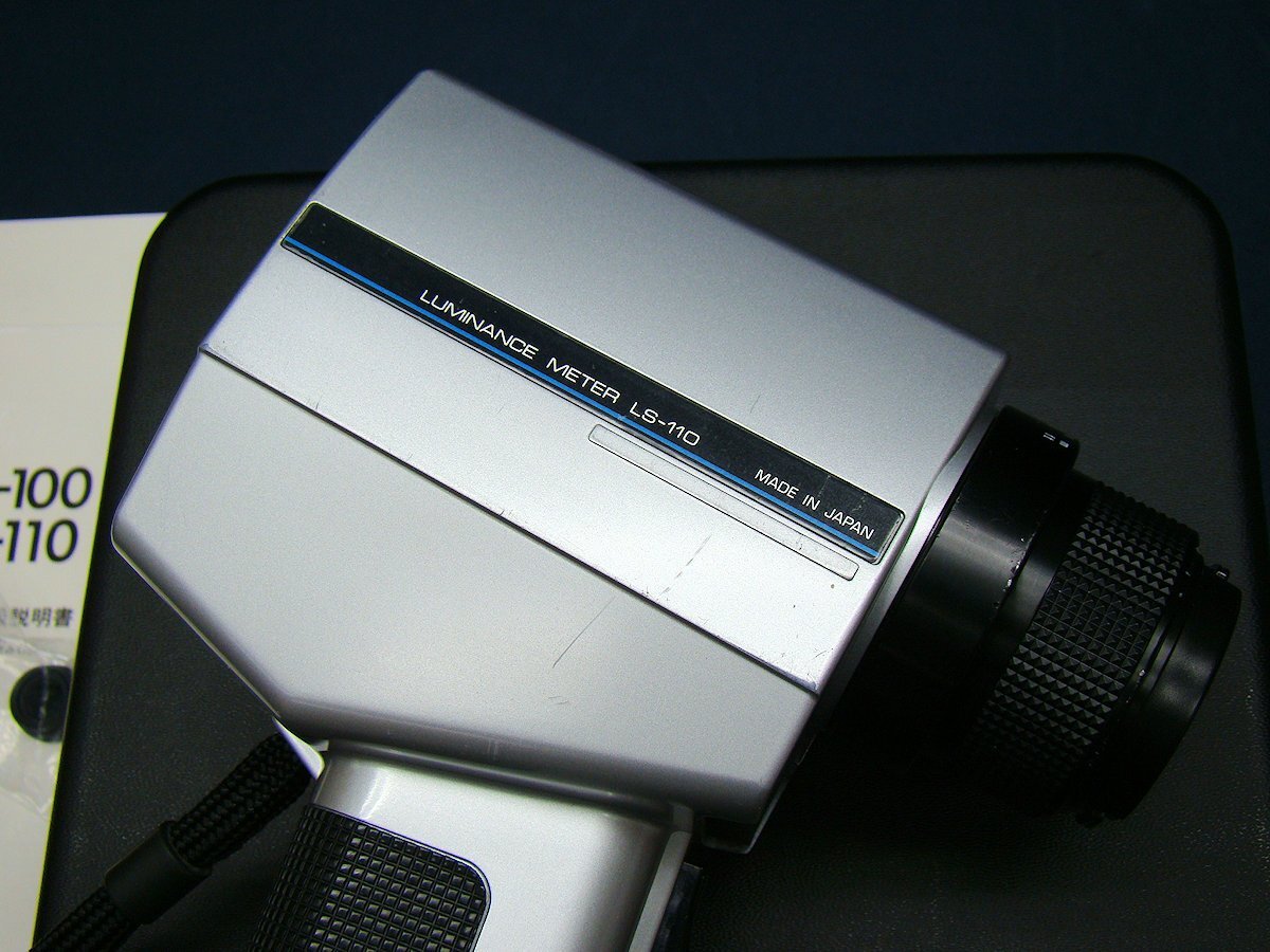 KONICA MINOLTA コニカミノルタ LS-110 LS110 一眼レフ方式デジタル輝度計 LUMINANCE METER 中古の画像2