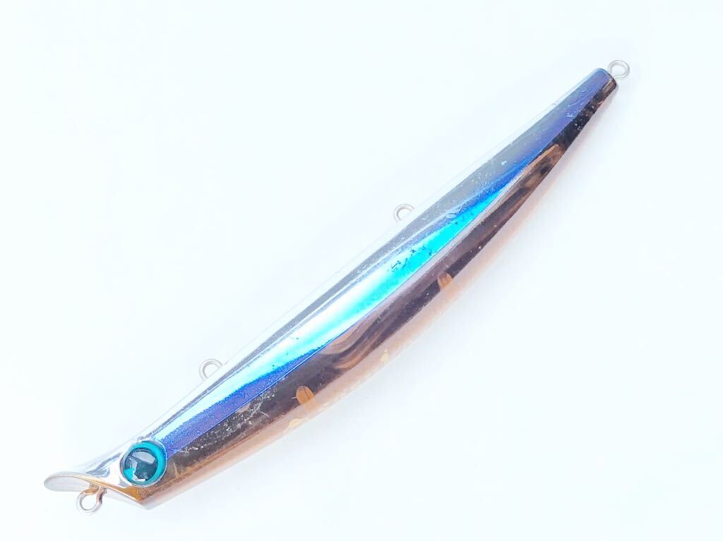 アイマサスケ120裂波#クリアブラウンバックメッキ★120mm17g★フローティング★重心移動作動良好★ima sasuke 120サスケレッパの画像2