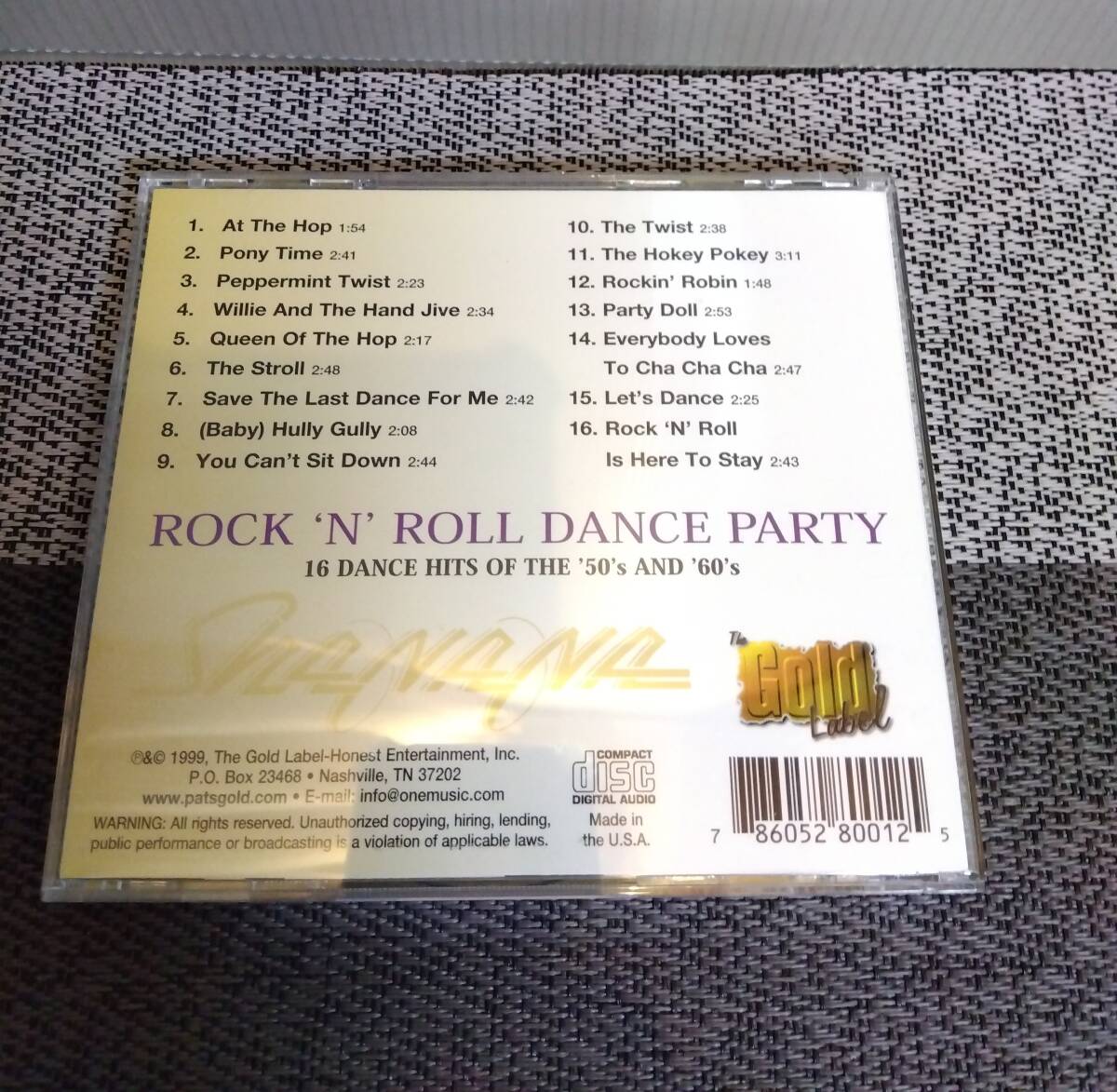 ◆◇【CD】シャナナ　SHA NA NA/ROCK'N' ROLL DANCE PARTY GLD CD 8001◇◆_画像2