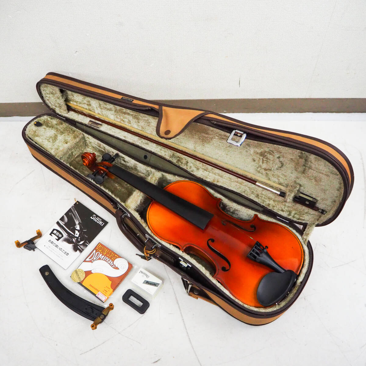 SUZUKI Suzuki violin No.280 SIZE 4/4 Anno1993 case bow attaching va Io Lynn stringed instruments Suzuki K5038