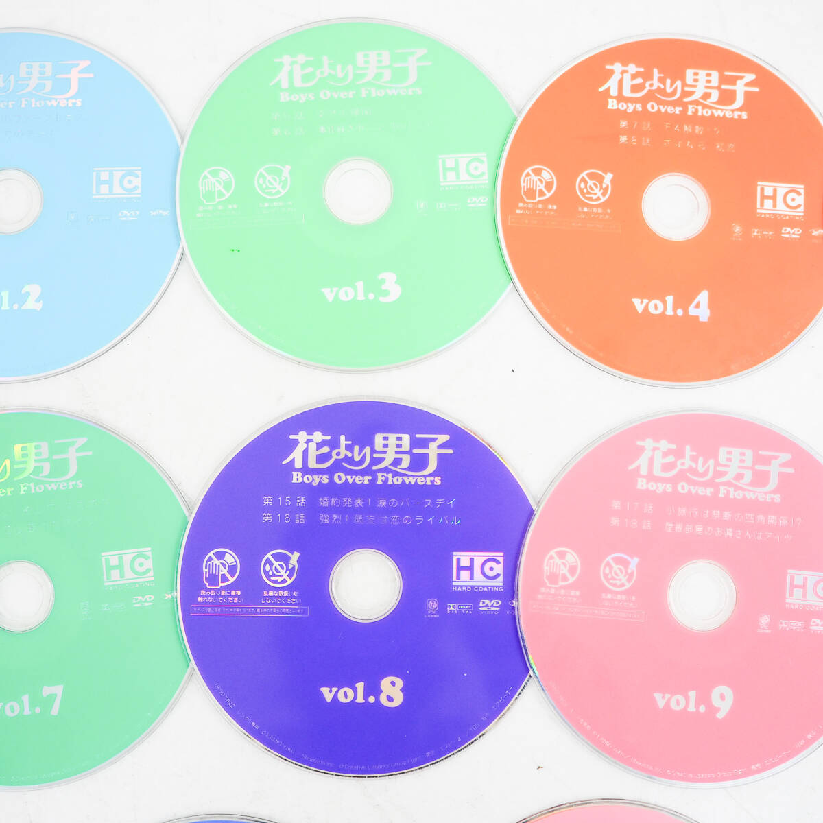 花より男子 Boys Over Flowers 韓国版 DVD 全巻 全13巻 完結 ディスクのみ イ・ミンホ 神尾葉子 日本語吹替収録 CO3295の画像3