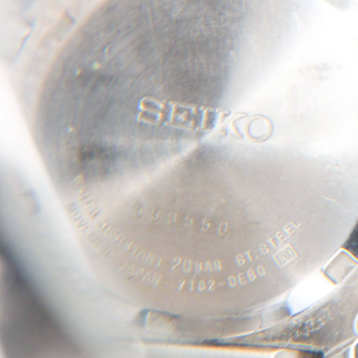 SEIKO セイコー インターナショナルコレクション 7T62-0EB0 腕時計 クロノグラフ パイロットウォッチ メンズ クォーツ CO3291の画像6