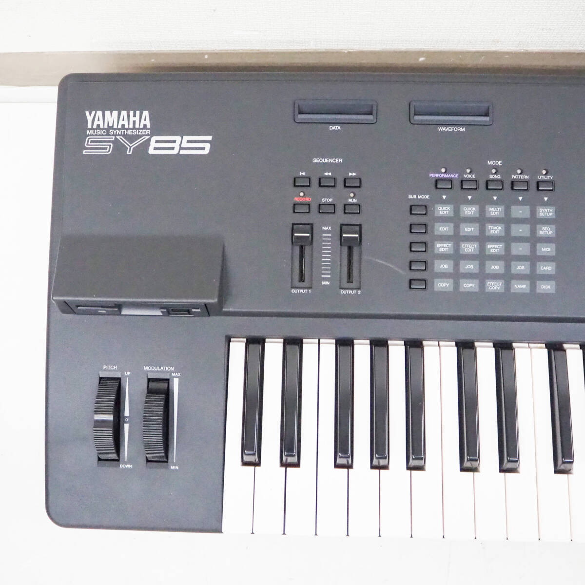 YAMAHA ヤマハ ミュージック シンセサイザー SY85 61鍵盤 キーボード 鍵盤楽器 K5180の画像3