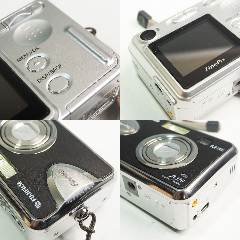 FUJIFILM 富士フイルム FINEPIX ファインピックス A370 コンパクトデジタルカメラ デジカメ K5067の画像9