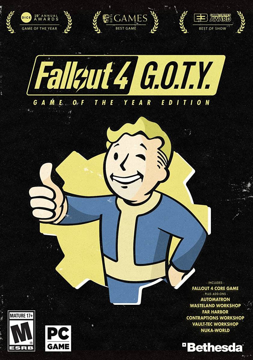 Fallout 4 Game of the Year Edition GotY フォールアウト4 PC Steam コード 日本語可の画像1