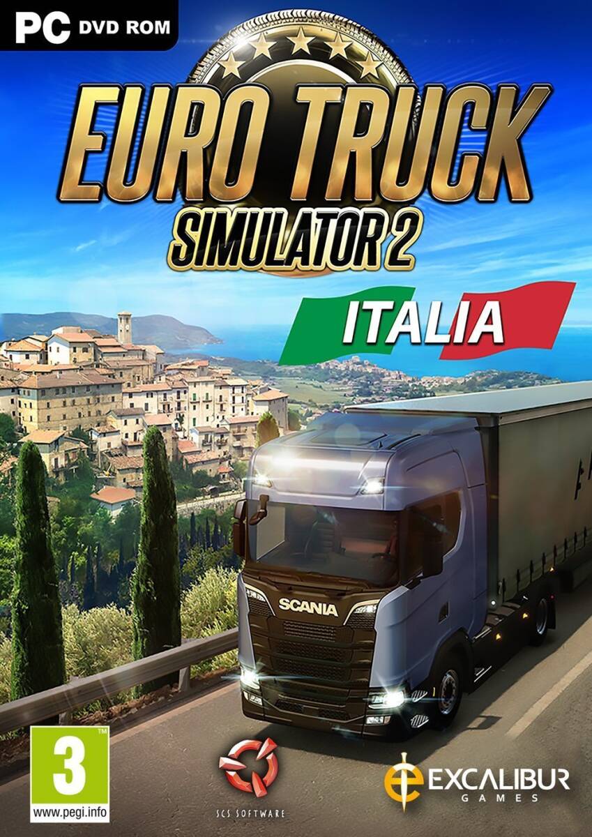 Euro Truck Simulator 2 Italia DLC ユーロトラックシミュレーター2 PC Steam コード 日本語可_画像1