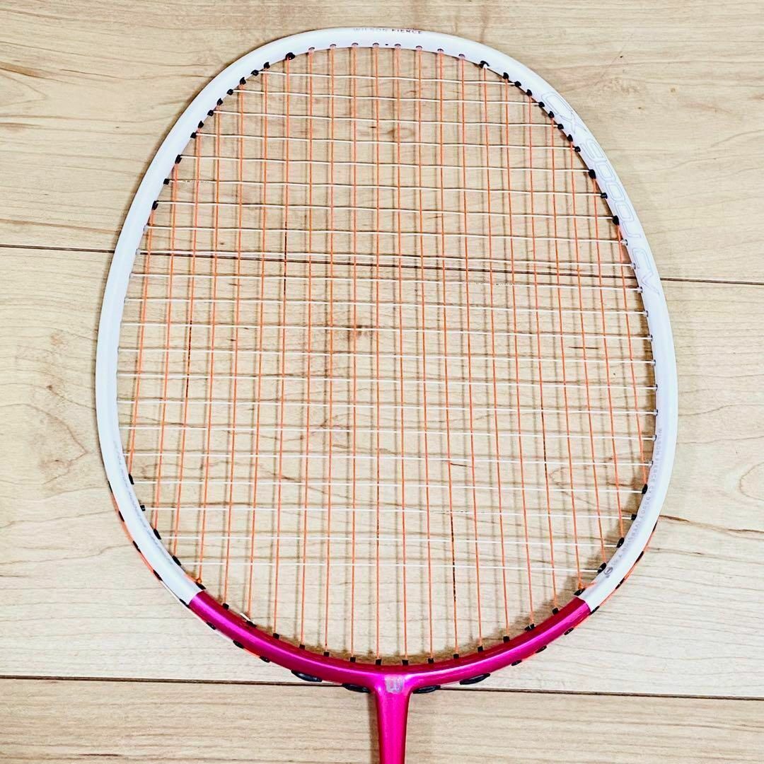 * ultimate beautiful goods * Wilson badminton racket FIERCE CX9000J CV