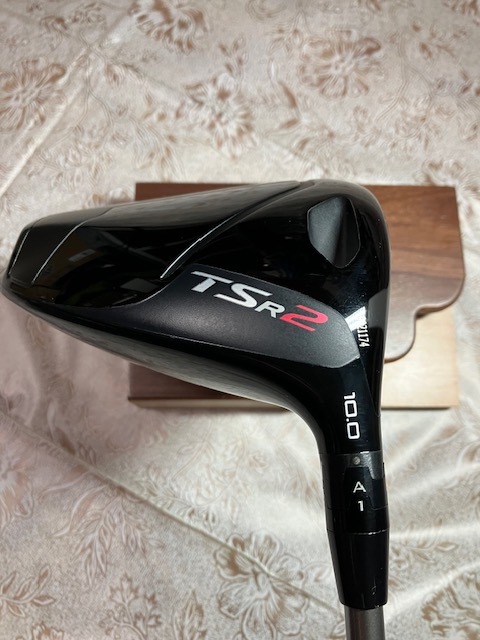 ○美品 日本仕様 Titleist タイトリストTSR2ドライバー 純正シャフトTSP111 SRフレックス１０度○の画像1