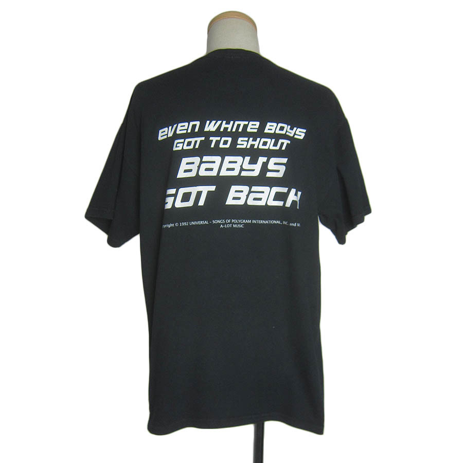 GILDAN プリントTシャツ ティーシャツ I LIKE BIG BUTTS ブラック 黒色 メンズ Lサイズ アメリカ輸入古着 USED ユーズド tシャツ #n-144の画像2