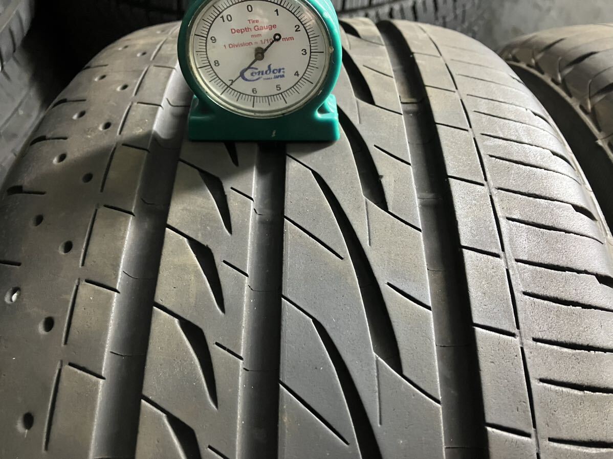 岐阜市〜引き取り可!超バリ 高年式245/40R19 2022年製 レグノGRVⅡ BS REGNO ブリヂストンREGNO GRV2 245-40R19 2本SET アルファードヴェルの画像3