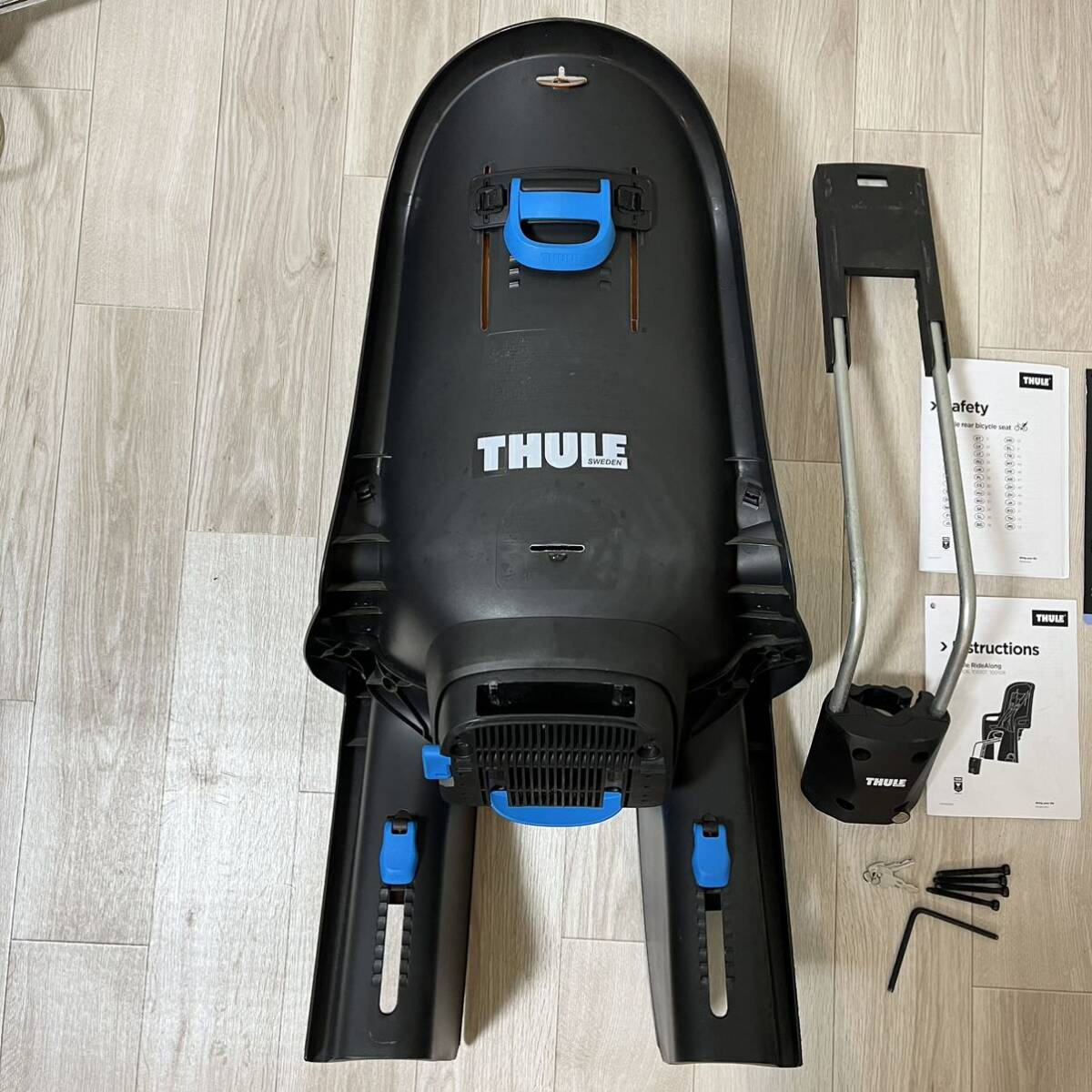 Thule RideAlong ロードバイク対応 チャイルドシート 後ろ乗せ リクライニング機能付き 子供用サイクルシート マウンテンバイク_画像4