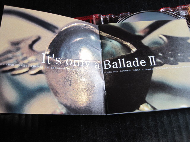 ◆ CD 中西保志 It's only a Ballade Ⅱ オリジナルケース ◆　　_画像4